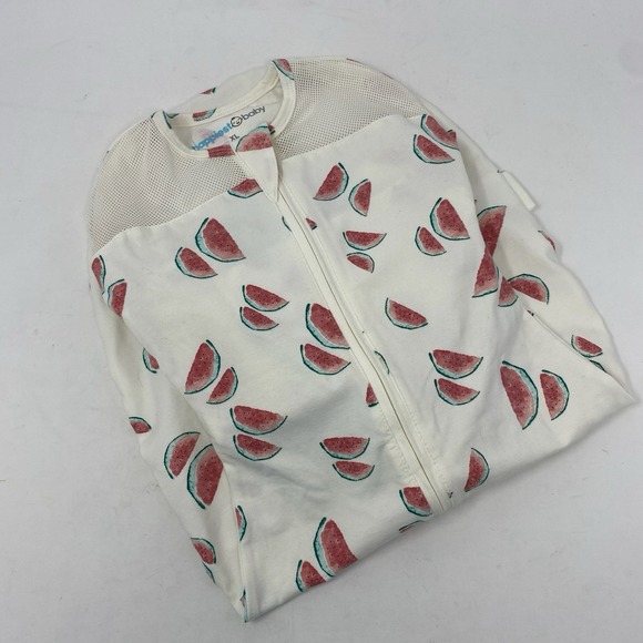 Happiest Baby Sleepea® 5-Second Baby Swaddle Size XL 26-33 Lbs Watermelon Print - Picture 6 of 13